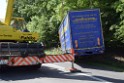 LKW in Boeschung A 3 Rich Frankfurt Hoehe Roesrath Lohmar P168